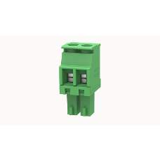 DEGSON 15EDGKA-3.5-02P-14-100Z(H) svorkovnice zásuvka 2pól, rozteč 3,5mm, 7A/250V, vstup 90°, šroub